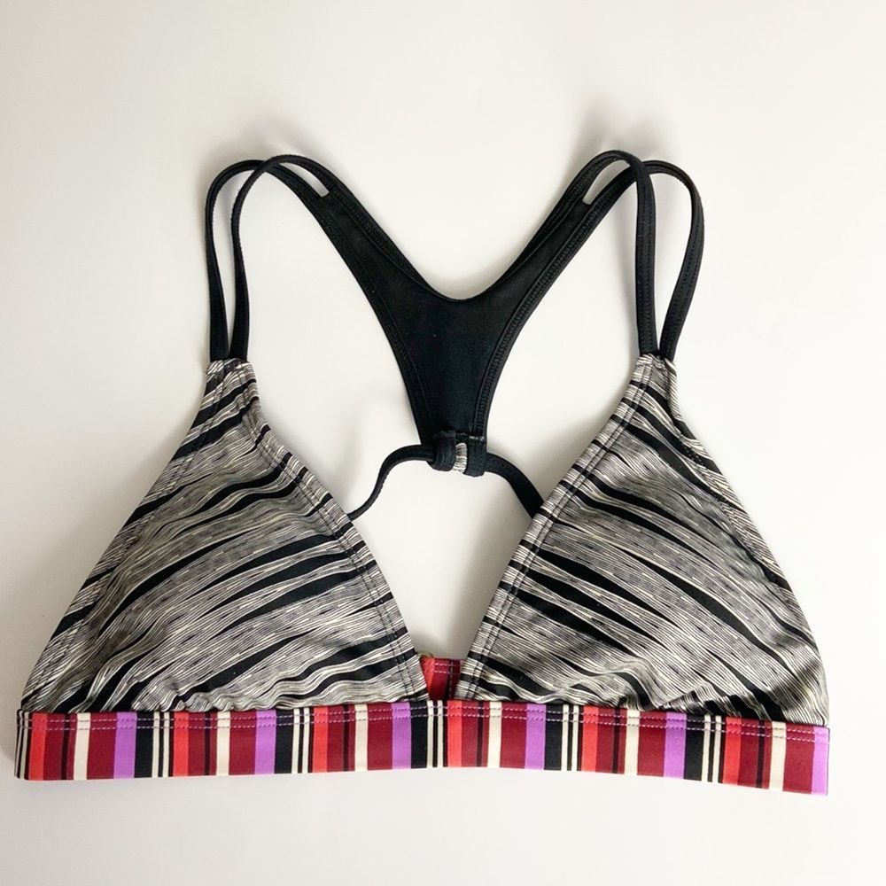 Athleta Ariel Racerback Multi Adjustable Bikini Top - Size Small